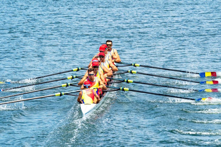 Barca masculină de 8+1, foto: Raed Krishan/GSP Știri de ultimă oră de la Jocurile Olimpice - 28 iulie 2021 » AUR și ARGINT pentru România la canotaj! + Programul românilor de joi, 29 iulie