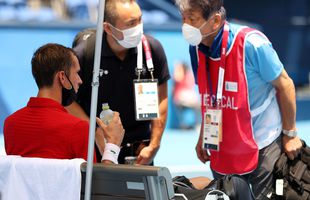 Momente teribile în disputa Medvedev - Fognini de la Jocurile Olimpice: „Dacă mor aici, cine își asumă reponsabilitatea?” + Badosa, scoasă în cărucior de pe teren