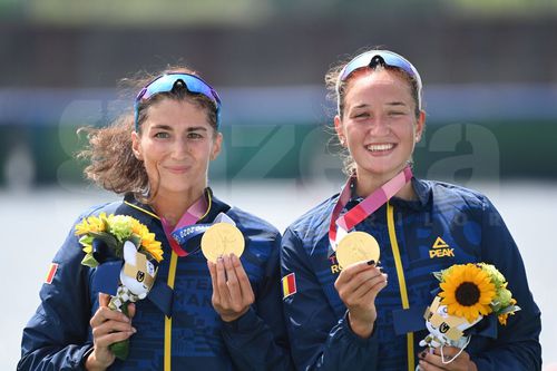 Simona Radiș și Ancuța Bodnar, medaliate cu aur la Tokyo vor fi singurele campioane olimpcie din delegația României de la Paris  (foto: Raed Krishan/GSP)