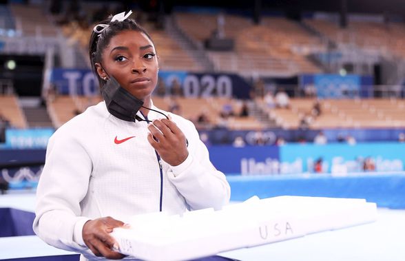 Surpriză de proporții! Simone Biles s-a retras și din finala concursului de individual compus! Care este motivul: „Aplaudăm curajul ei”