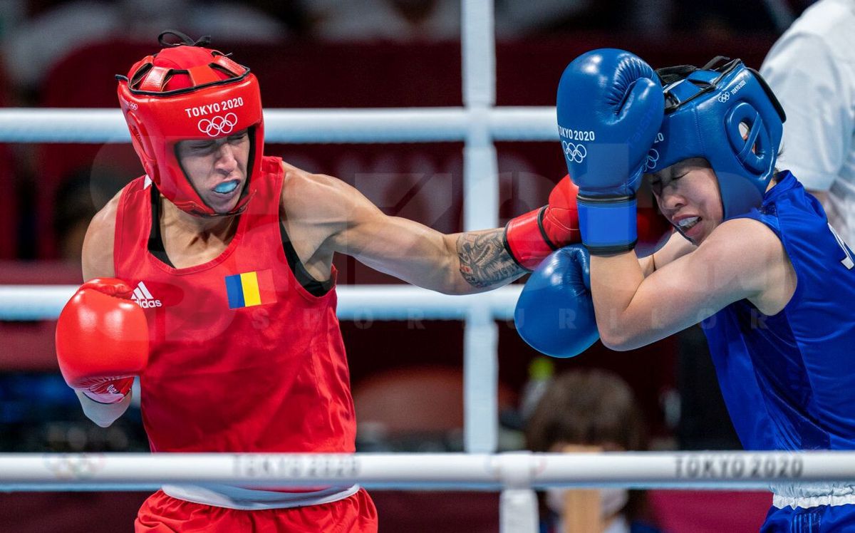 Claudia Nechita vs. Sena Irie (sferturi) la Jocurile Olimpice