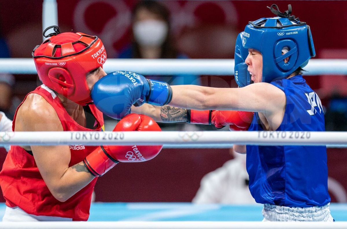 Claudia Nechita vs. Sena Irie (sferturi) la Jocurile Olimpice