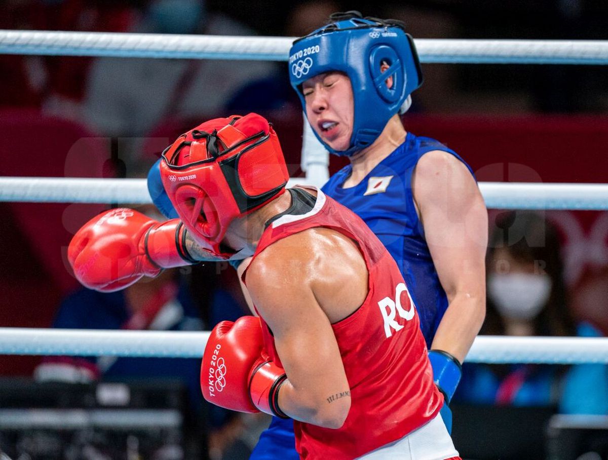 Claudia Nechita vs. Sena Irie (sferturi) la Jocurile Olimpice