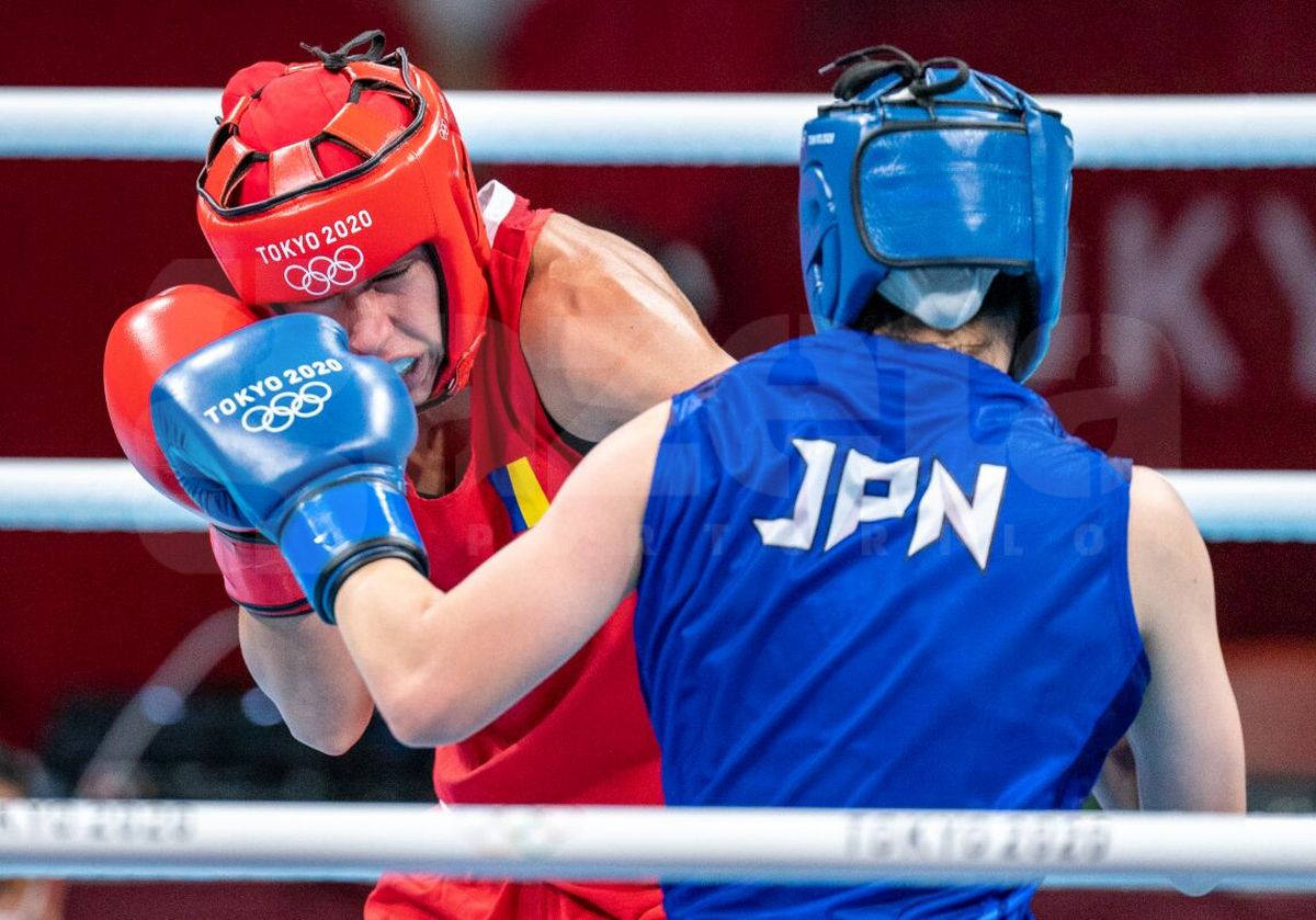 Claudia Nechita vs. Sena Irie (sferturi) la Jocurile Olimpice