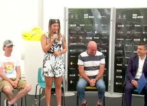Andreea Prisăcariu, show înaintea turneului de la Iași: „Dom’ primar, bună ziua, noi ne știm!”