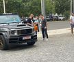 Mirel Rădoi și spectaculosul său Mercedes-Benz G-Class, foto: Vlad Nedelea / GSP