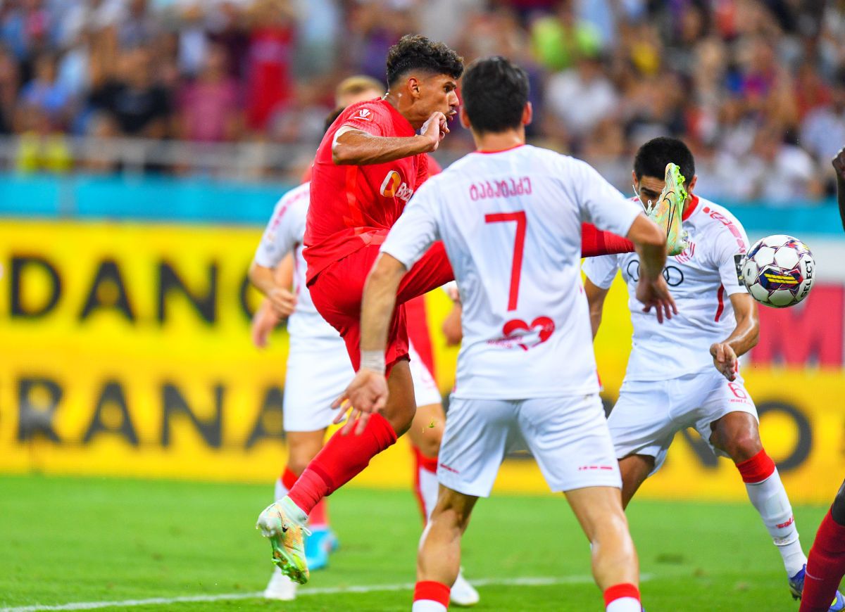 Banderola a rupt blestemul! Florinel Coman, gol crucial cu Saburtalo » De când nu mai marcase căpitanul FCSB