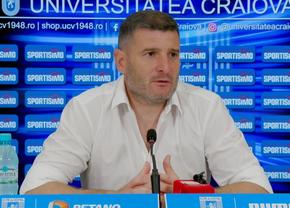 Concluziile lui Laszlo Balint, după prima victorie la Universitatea Craiova: „Această calificare vine de la sine cu ceva special!”