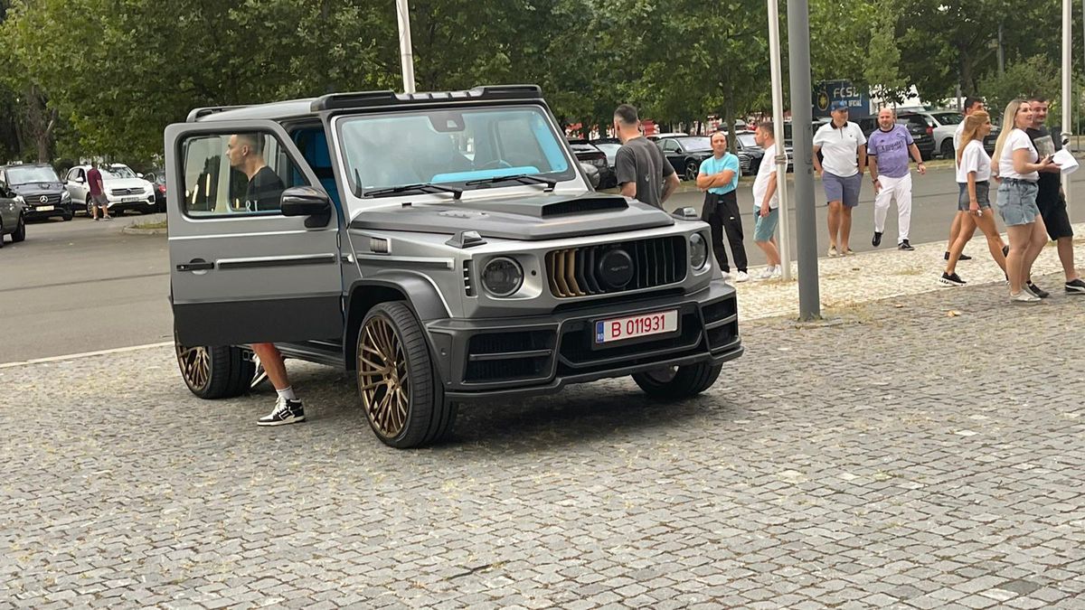 Mirel Rădoi i-a lăsat pe toți cu gura căscată » Cu ce bolid și-a făcut apariția la Arena Națională, înainte de FCSB - Saburtalo