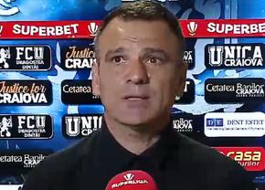 Toni Petrea, după FCU Craiova - U Cluj 3-4: „Nu avem voie să primim atâtea goluri”