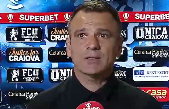 Toni Petrea, după FCU Craiova - U Cluj 3-4: „Nu avem voie să primim atâtea goluri”