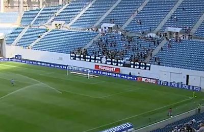 Pustiu în peluza FCU Craiova » Ce anunțau ultrașii cu o zi înainte de meci