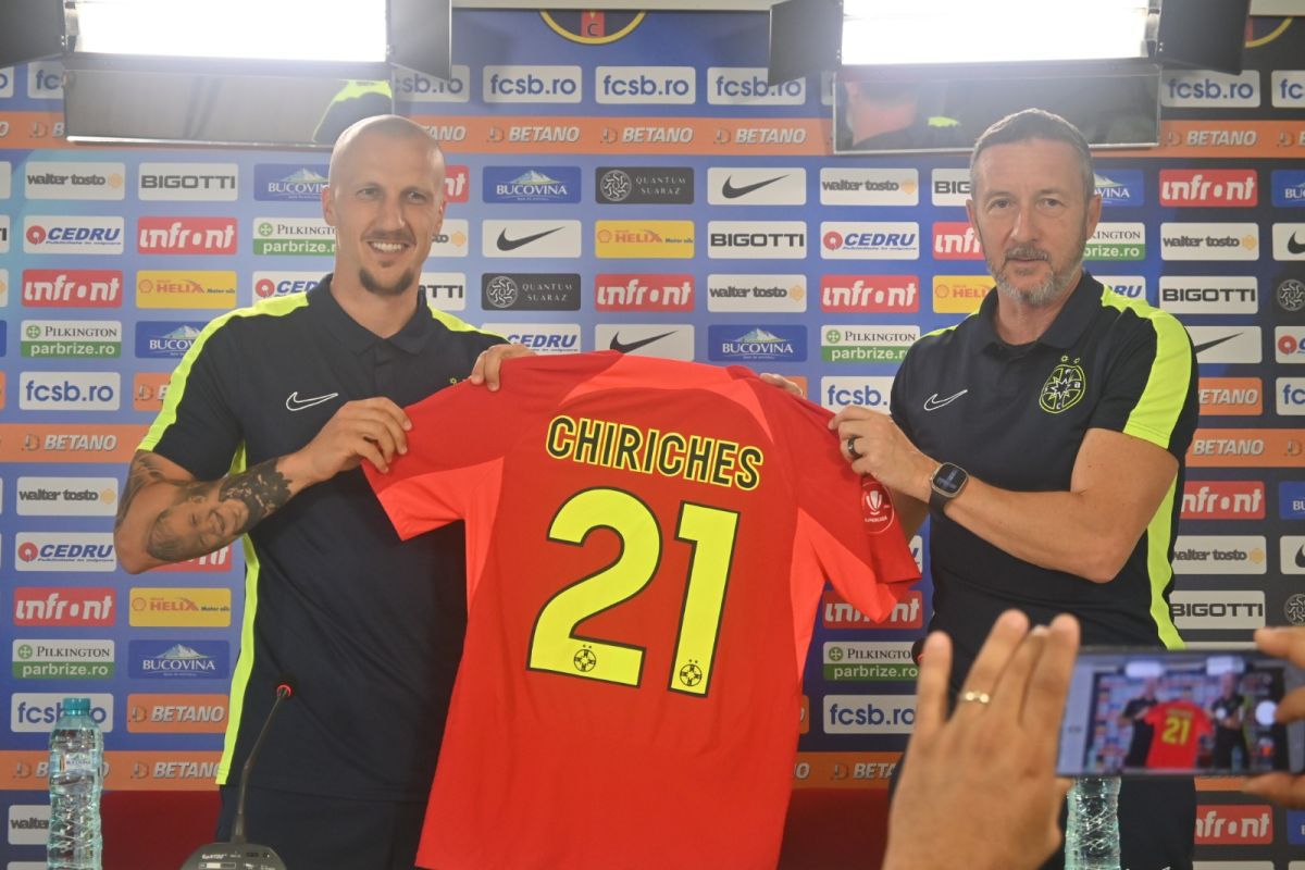 Vlad Chiricheș, prima conferință de presă de la revenirea la FCSB