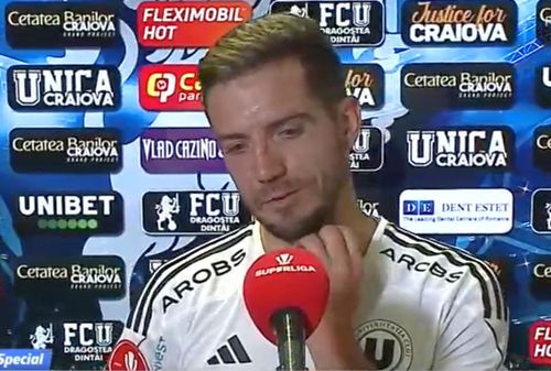 Alex Chipciu (34 de ani), căpitanul lui U Cluj, a oferit un interviu în stilul caracteristic după victoria cu FCU Craiova, scor 4-3.