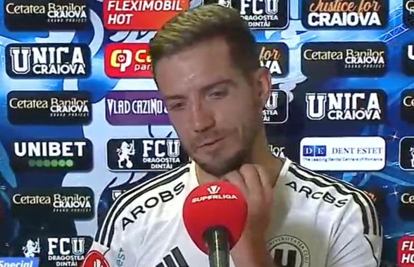 „I-am tocat!” » Ce a remarcat Alex Chipciu după derby-ul Clujului: „Am un sentiment de ciudă”