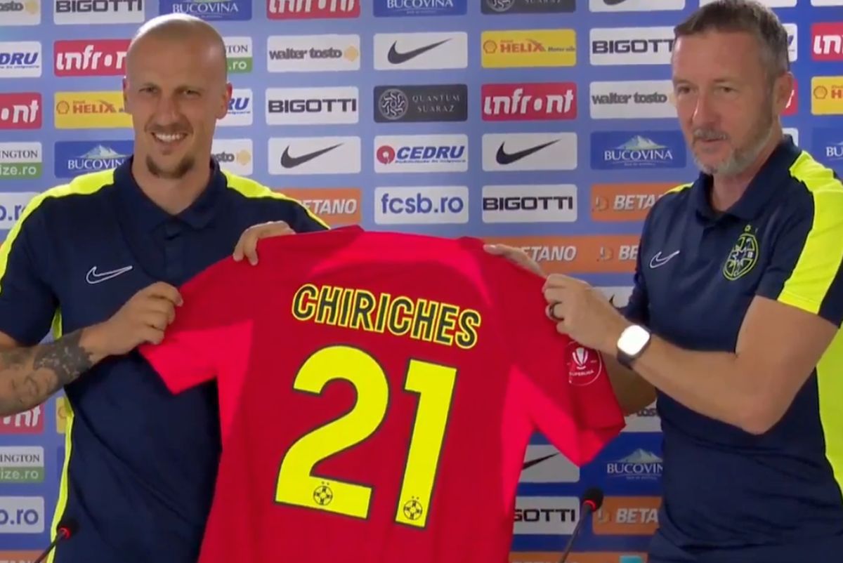 Vlad Chiricheș, conferință cu „săgeți” » A izbucnit la prezentarea oficială: „E prea mult! Aș merita mai mult respect”