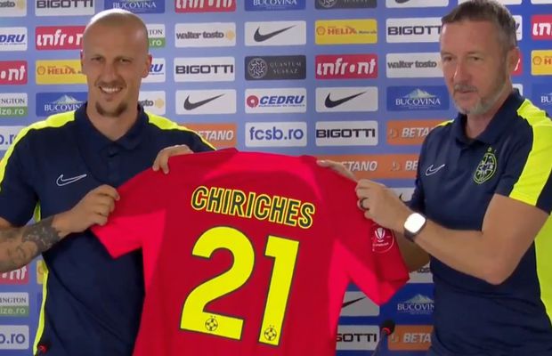 Vlad Chiricheș, conferință cu „săgeți” » A izbucnit la prezentarea oficială: „E prea mult! Aș merita mai mult respect”