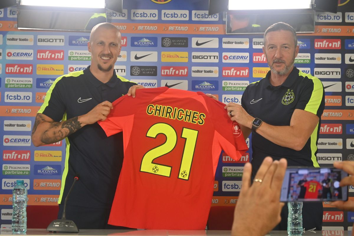 Vlad Chiricheș, prima conferință de presă de la revenirea la FCSB