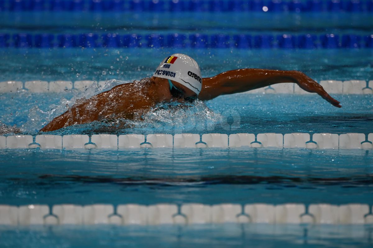 David Popovici, semifinală perfectă la 200 m liber