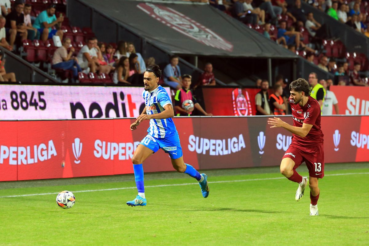 CFR Cluj - Universitatea Craiova 0-2 » Oltenii fac spectacol în Gruia și așteaptă cu încredere returul cu Maribor! Dan Petrescu pierde primul derby al sezonului