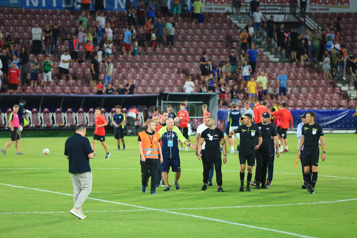 Dan Petrescu, scandal după CFR Cluj - Universitatea Craiova