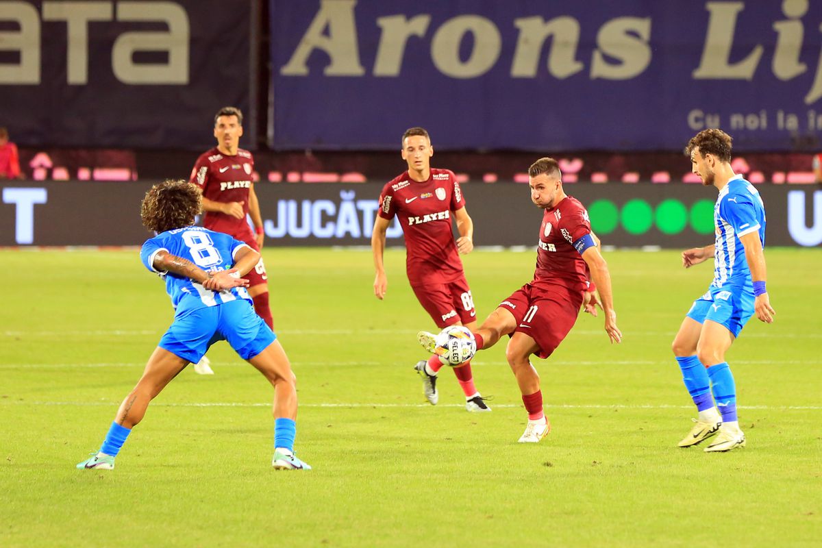 CFR Cluj - Universitatea Craiova 0-2 » Oltenii fac spectacol în Gruia și așteaptă cu încredere returul cu Maribor! Dan Petrescu pierde primul derby al sezonului