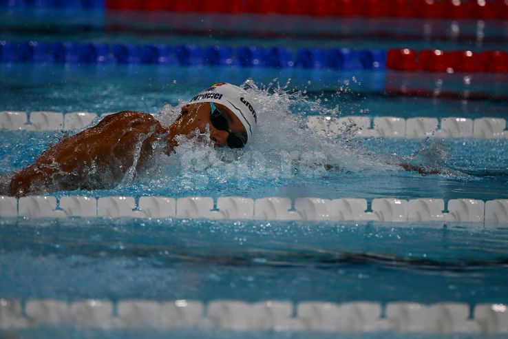 David Popovici, semifinală perfectă la 200 m liber / FOTO: Raed Krishan (GSP.ro)