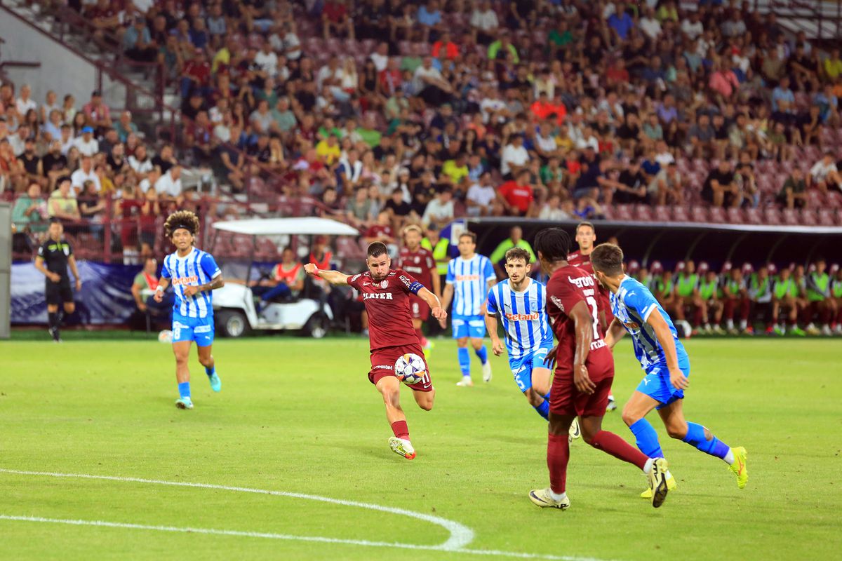 CFR Cluj - Universitatea Craiova 0-2 » Oltenii fac spectacol în Gruia și așteaptă cu încredere returul cu Maribor! Dan Petrescu pierde primul derby al sezonului