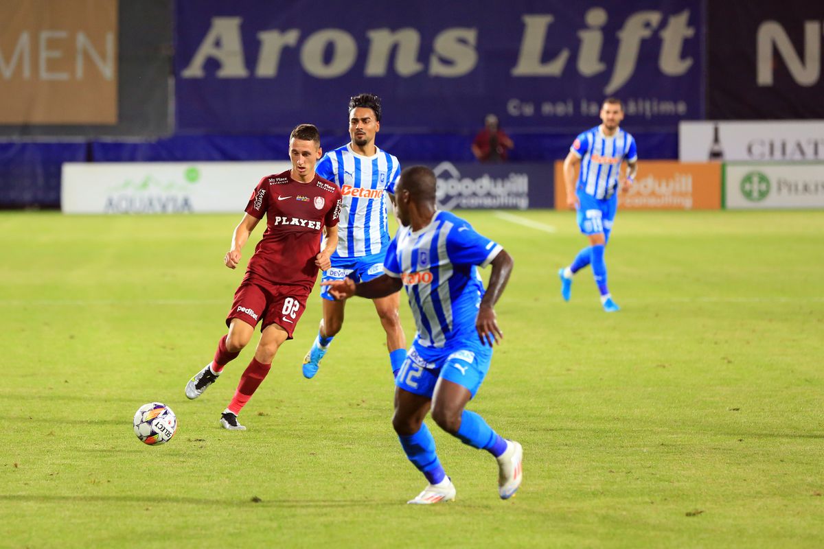 CFR Cluj - Universitatea Craiova 0-2 » Oltenii fac spectacol în Gruia și așteaptă cu încredere returul cu Maribor! Dan Petrescu pierde primul derby al sezonului