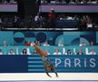 Simone Biles, în timpul calificărilor de gimnastică de la JO