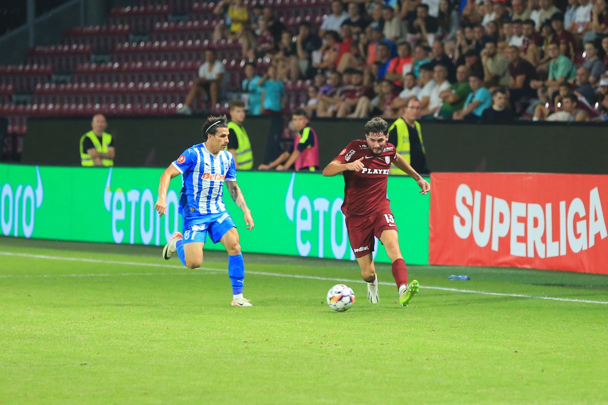 CFR Cluj - Universitatea Craiova 0-2 » Oltenii fac spectacol în Gruia și așteaptă cu încredere returul cu Maribor! Dan Petrescu pierde primul derby al sezonului