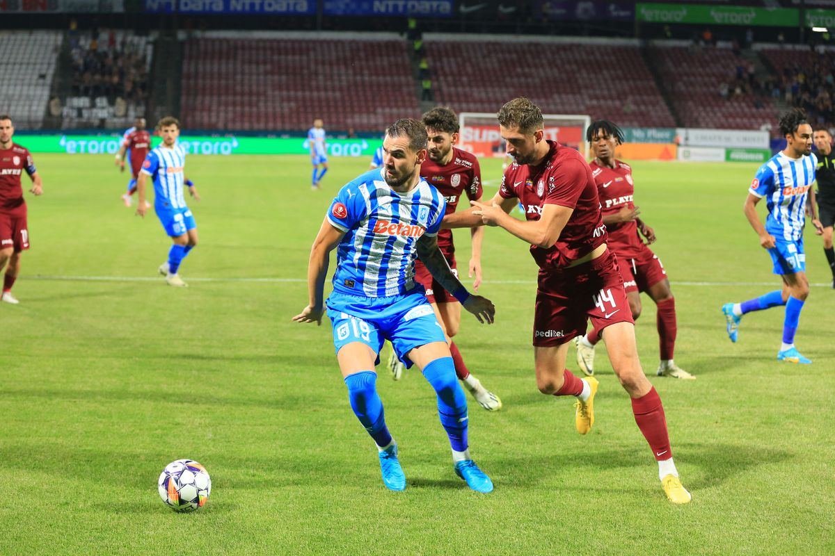 CFR Cluj - Universitatea Craiova 0-2 » Oltenii fac spectacol în Gruia și așteaptă cu încredere returul cu Maribor! Dan Petrescu pierde primul derby al sezonului