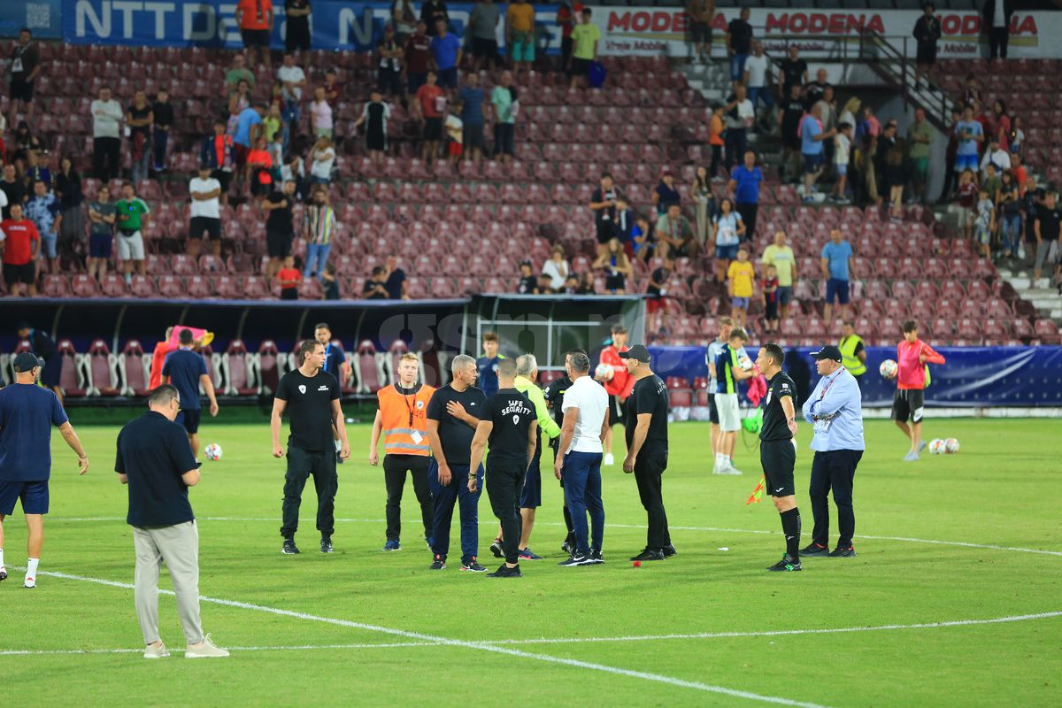 Dan Petrescu, scandal după CFR Cluj - Universitatea Craiova