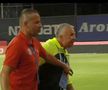 Dan Petrescu, un car de nervi în CFR Cluj - Universitatea Craiova, foto: captură de ecran Digi Sport