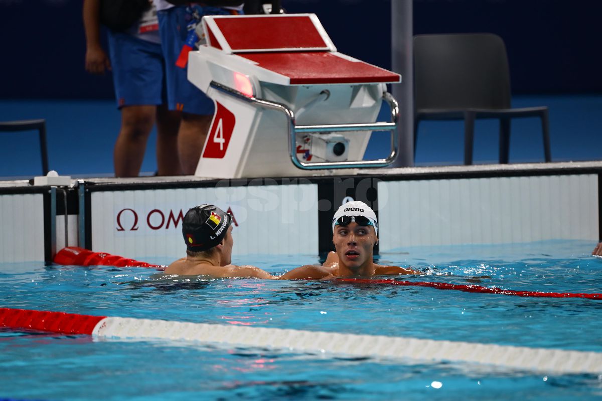 David Popovici, semifinală perfectă la 200 m liber