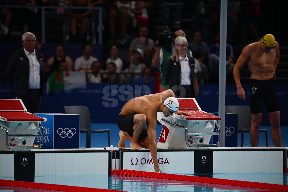 David Popovici, semifinală perfectă la 200 m liber