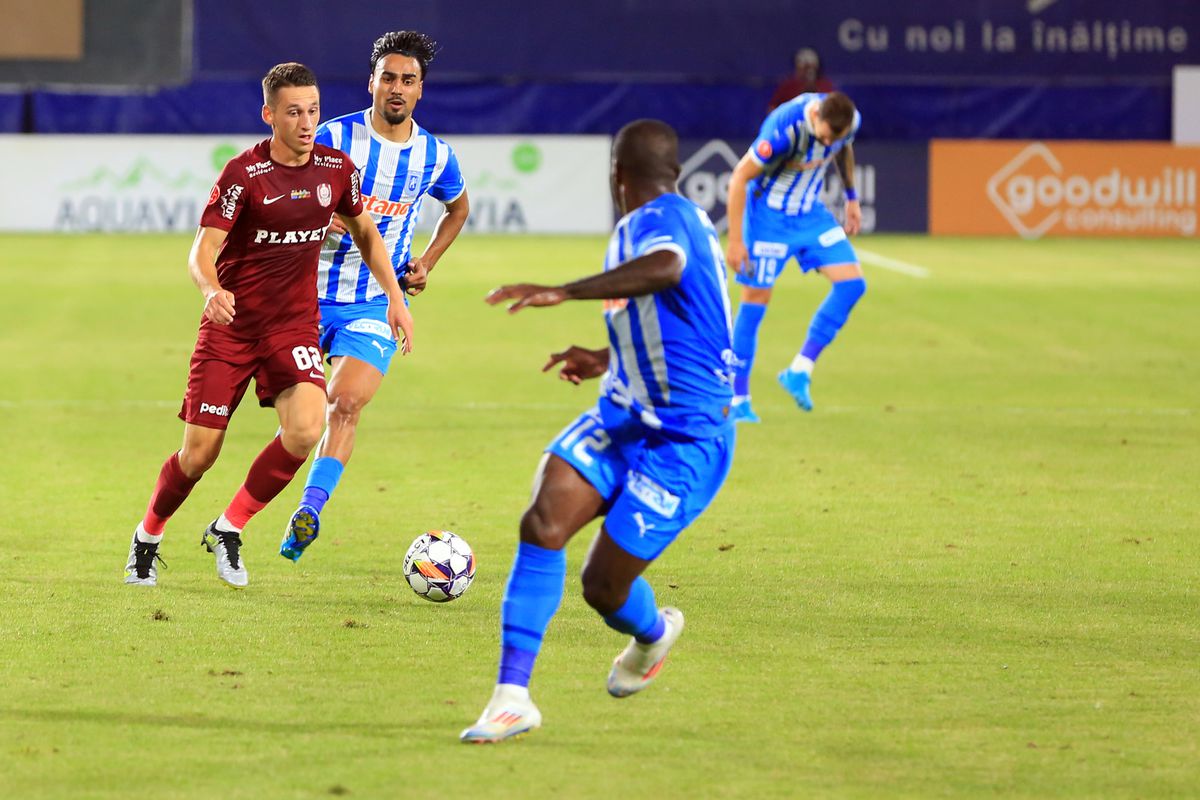 CFR Cluj - Universitatea Craiova 0-2 » Oltenii fac spectacol în Gruia și așteaptă cu încredere returul cu Maribor! Dan Petrescu pierde primul derby al sezonului