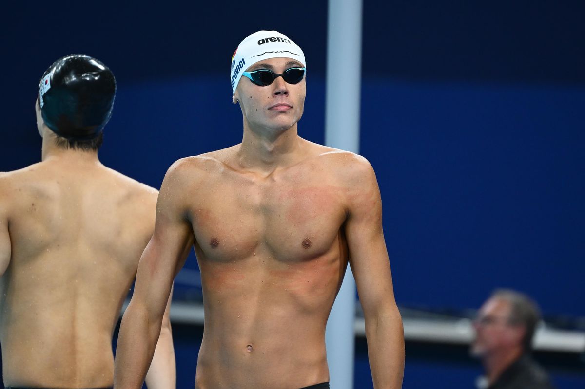 „Este mai lent!” » A concurat în același bazin ca David Popovici și face acuzații serioase: „E neregulamentar ce se întâmplă!”