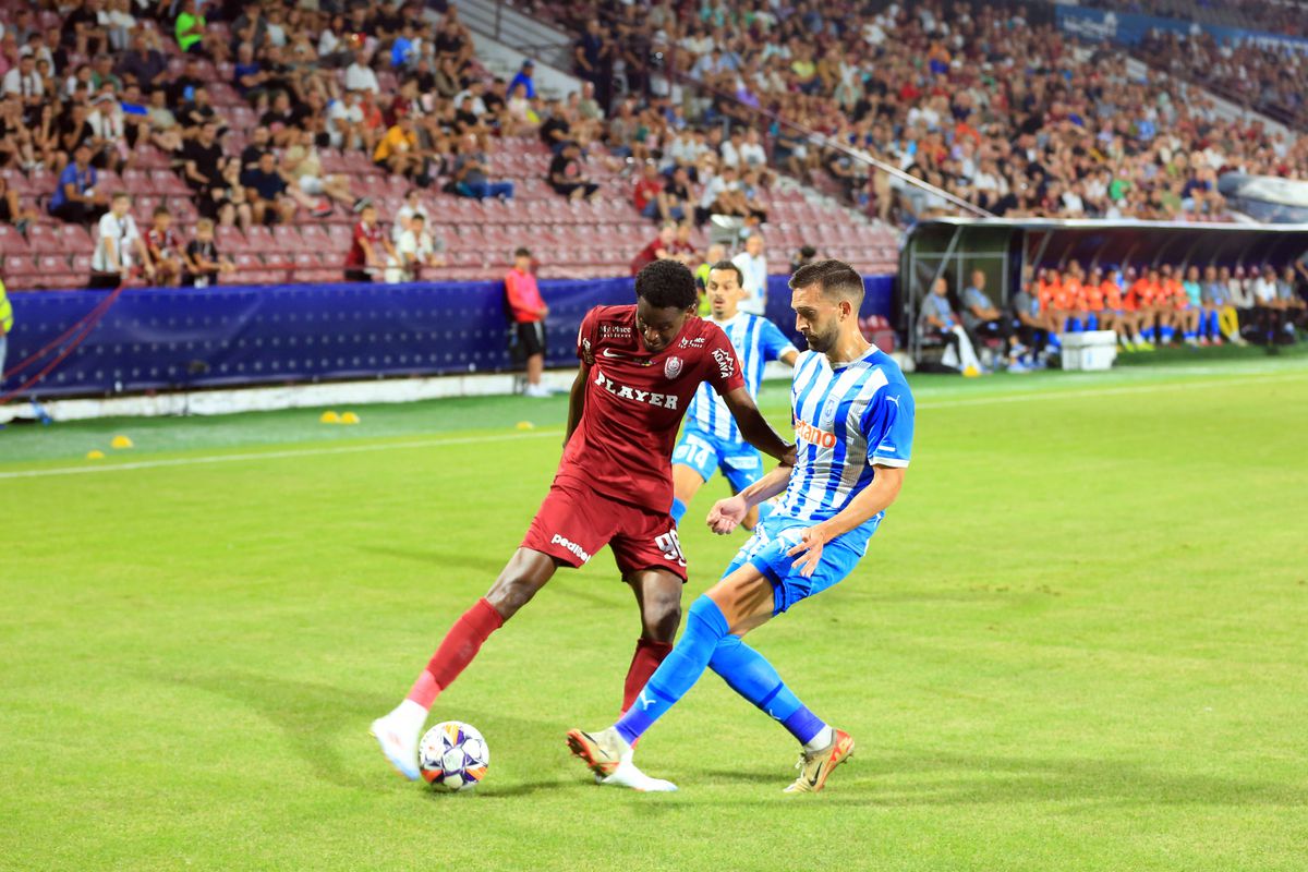 CFR Cluj - Universitatea Craiova 0-2 » Oltenii fac spectacol în Gruia și așteaptă cu încredere returul cu Maribor! Dan Petrescu pierde primul derby al sezonului