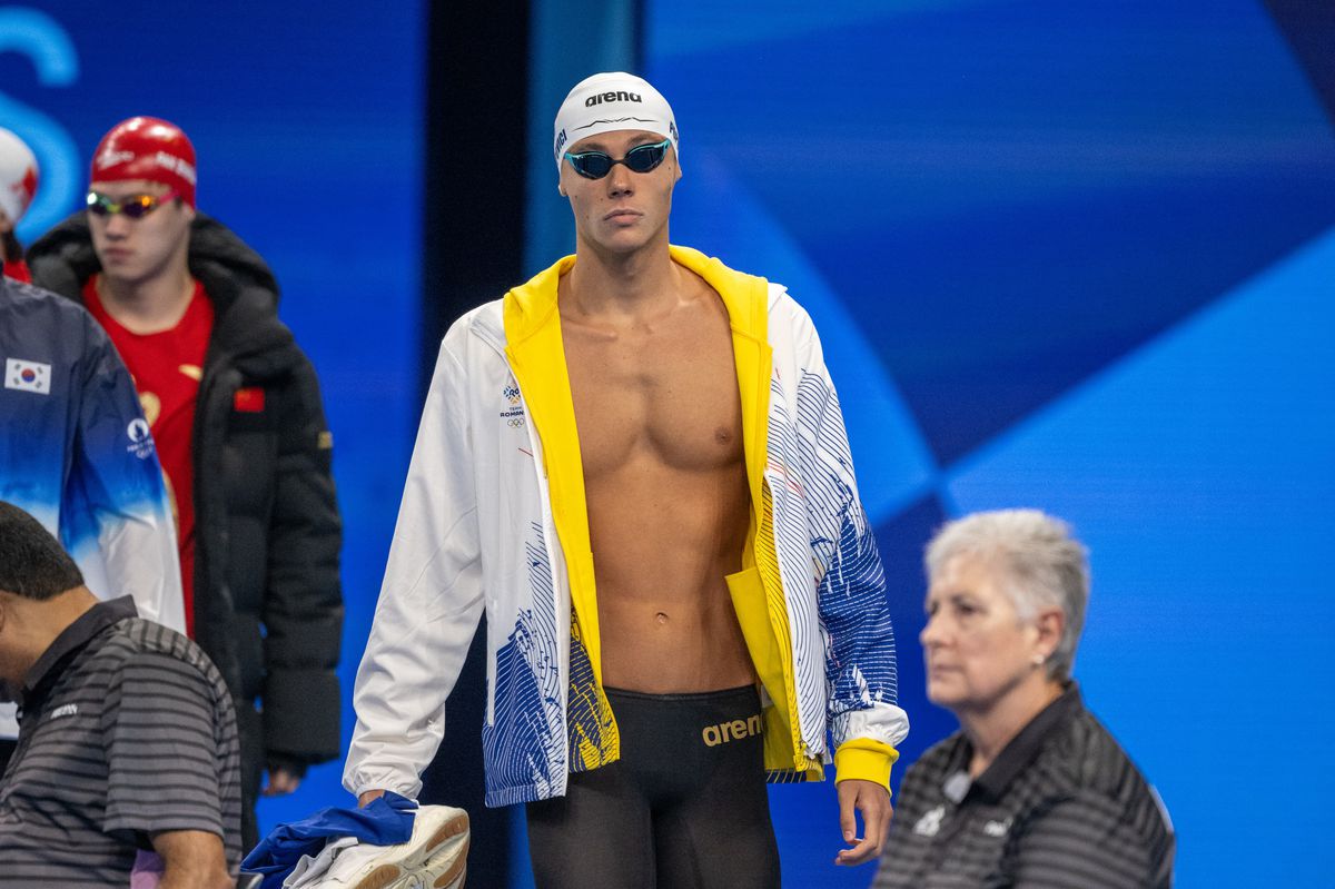 David Popovici, serii la 200m liber la Jocurile Olimpice