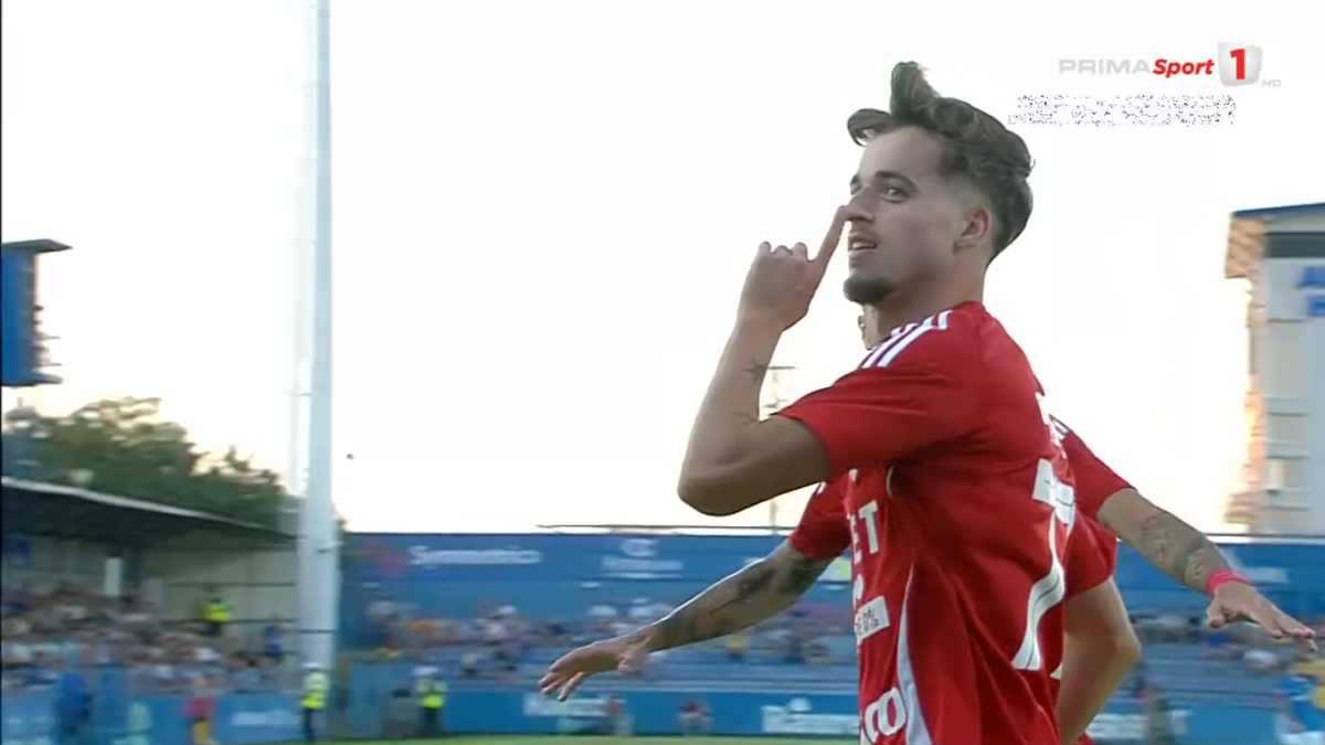 Aroganța lui Bodișteanu » Gestul făcut de fostul elev al lui Hagi, imediat după ce a marcat în poarta Farului