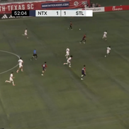 Enes Sali a reușit al 7-lea gol pentru North Texas SC, satelitul FC Dallas / Foto: North Texas SC (X)