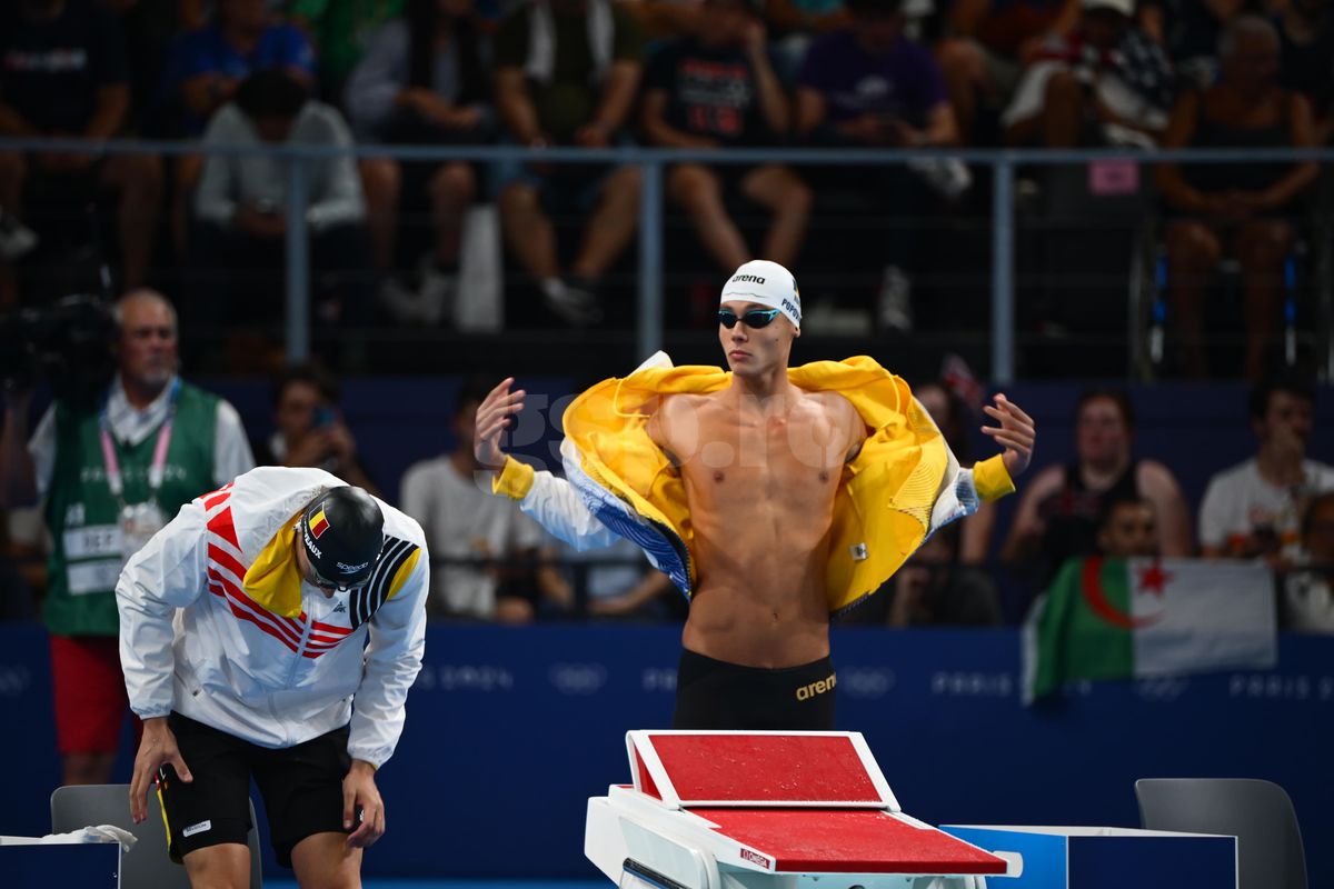 David Popovici, semifinală perfectă la 200 m liber