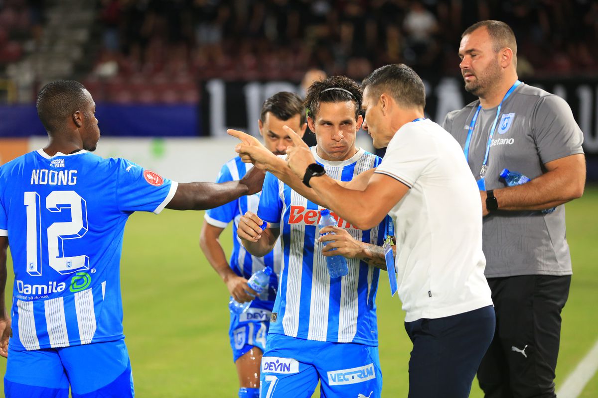 CFR Cluj - Universitatea Craiova 0-2 » Oltenii fac spectacol în Gruia și așteaptă cu încredere returul cu Maribor! Dan Petrescu pierde primul derby al sezonului