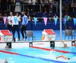 David Popovici, încălzire sub ochii lui Michael Phelps