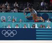 Simone Biles, în timpul calificărilor de gimnastică de la JO