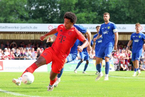 Serge Gnabry, în Duren - Bayern, foto: Imago Images