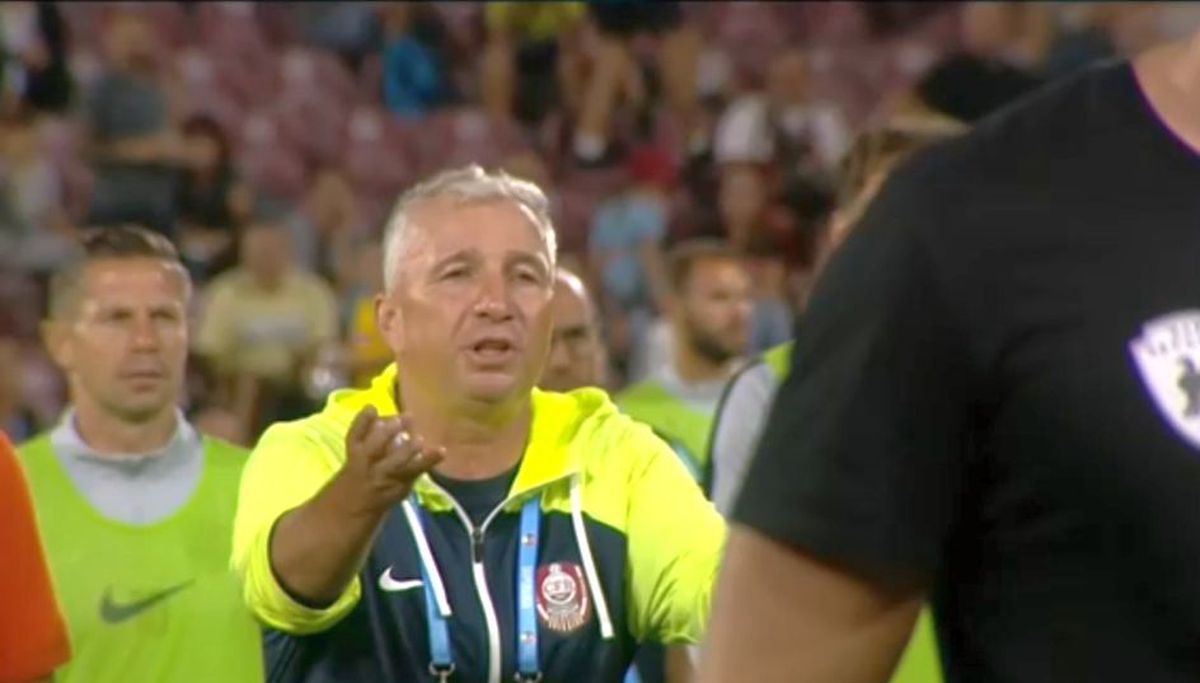 Dan Petrescu a depășit orice limită » Ieșire scandaloasă la adresa arbitrilor din CFR Cluj - Universitatea Craiova! Oprit cu greu de colaboratori