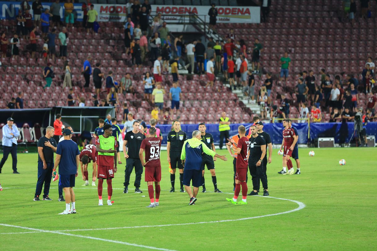 Dan Petrescu, scandal după CFR Cluj - Universitatea Craiova