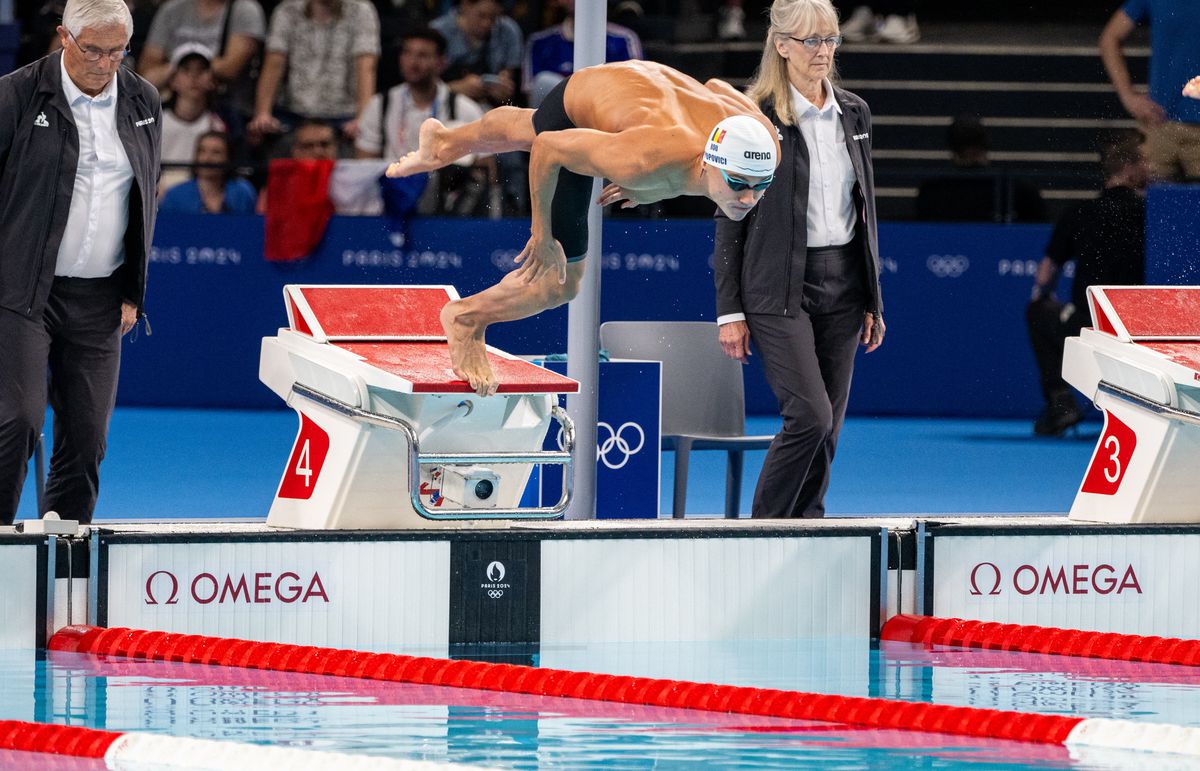 David Popovici, mix de emoții în La Defense Arena: „Mă copleșește, motivează, sperie și entuziasmează!” + „Era singurul obiectiv de astăzi”